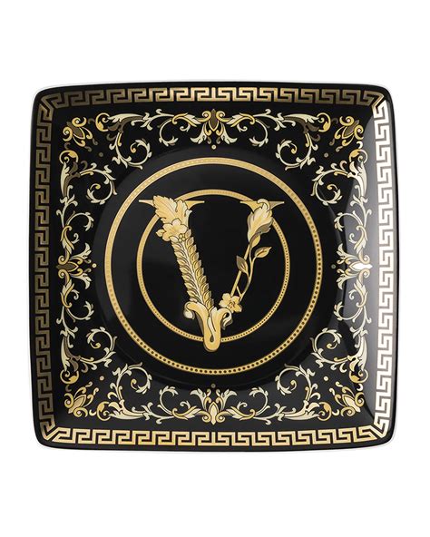 versace serviette|Versace Virtus Gala Tableware Black Unisex .